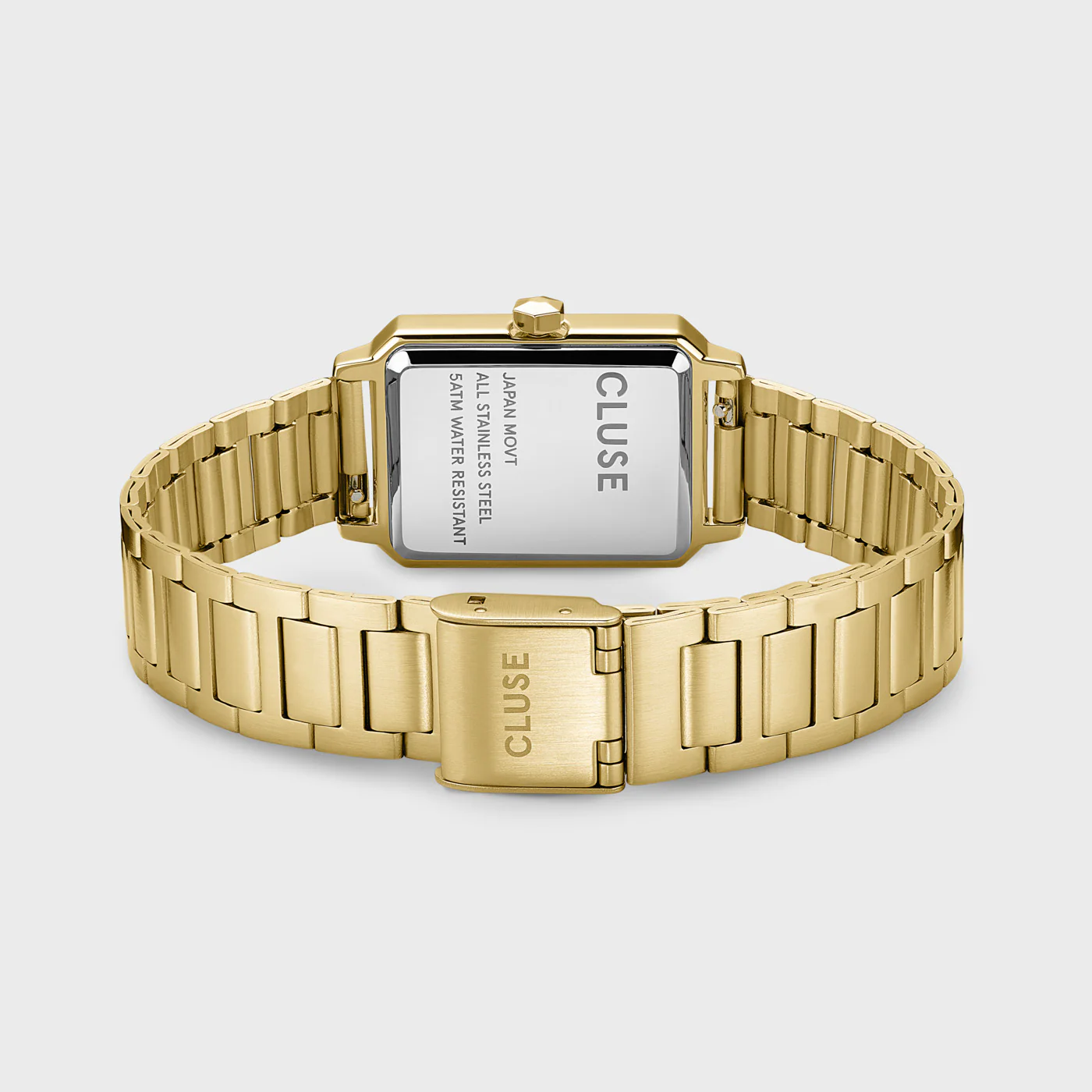 Gift Box Fluette Watch Steel & Double Chain Bracelet, Full Gold Colour - Image 5
