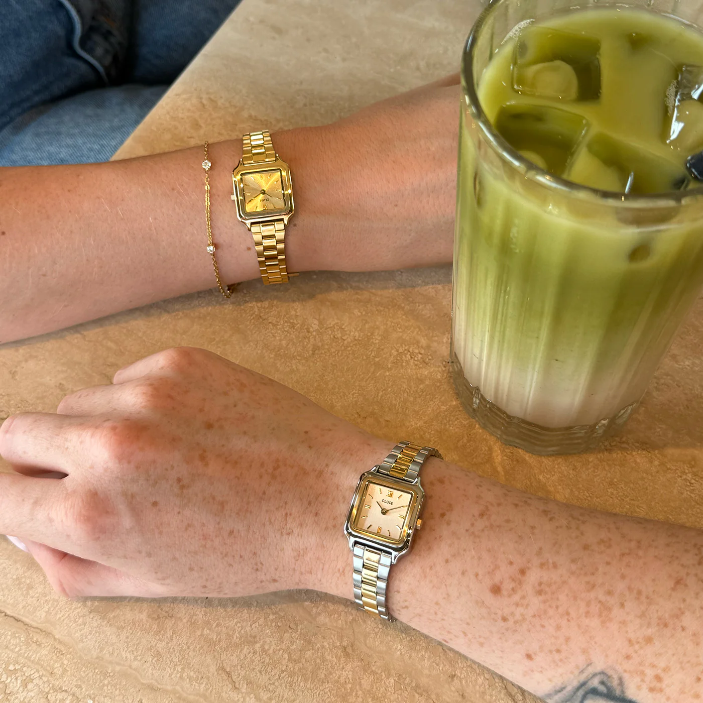 Gracieuse Mini Watch Steel, Full Gold Colour - Image 11