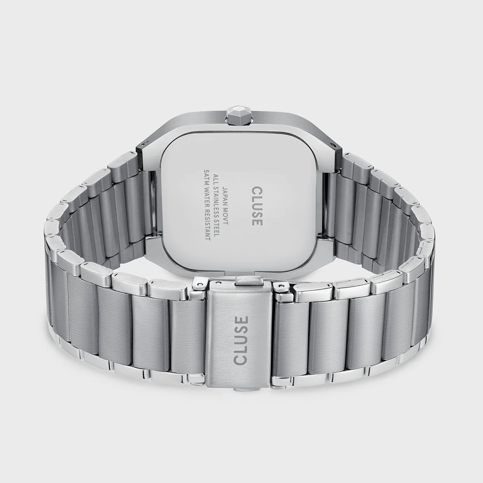 Quadrus Watch Steel, Green, Silver Colour - Image 4