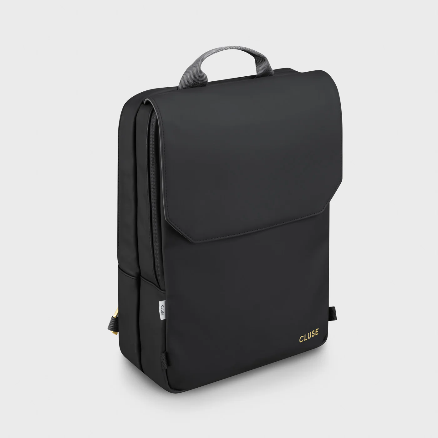 Le Réversible Backpack, Black Grey, Gold Colour - Image 9